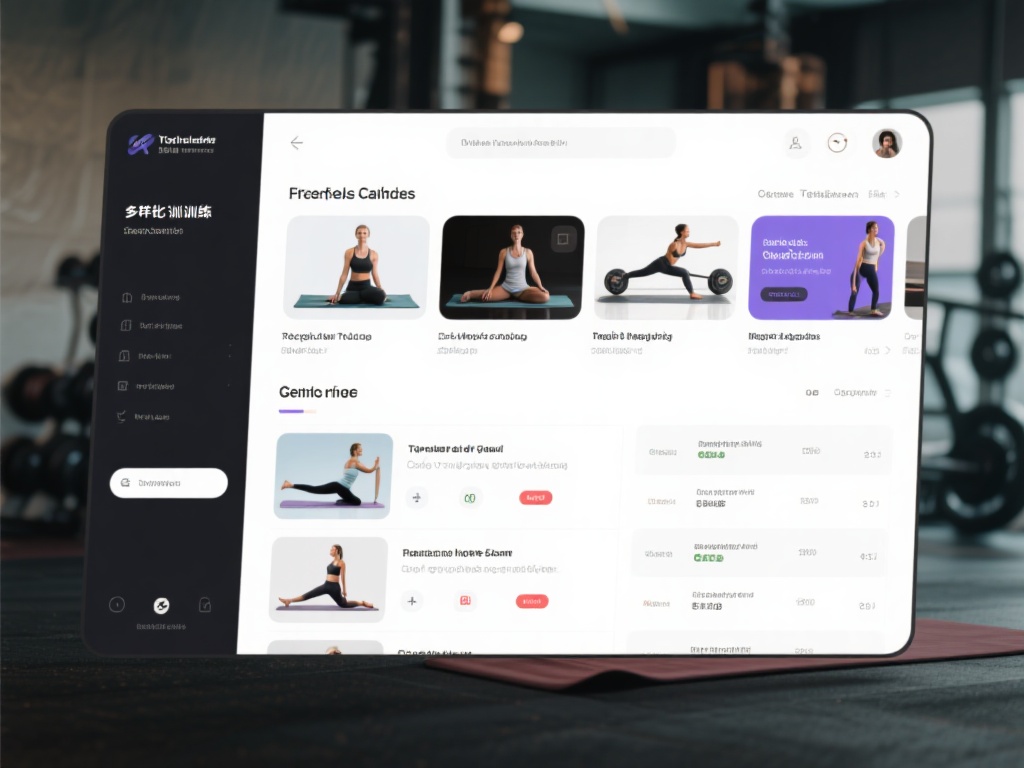 多样化训练课程推荐：平台整合了行业领先的教练课程，