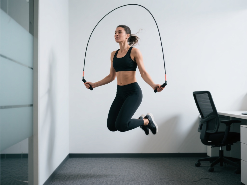 跳绳：高效燃脂之王
跳绳是一项兼具趣味和效果的运