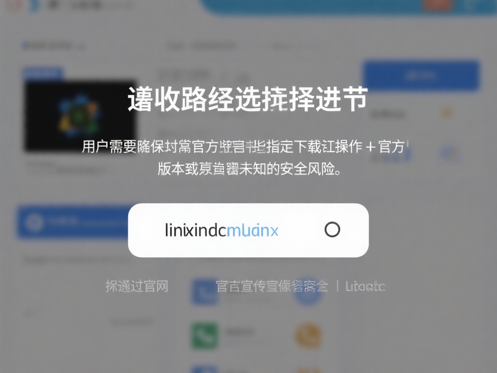 访问路径选择
用户需要确保从官方指定下载链接进行