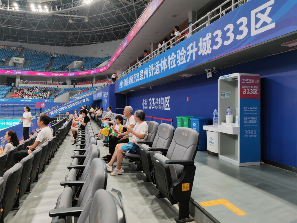 设施俱全：观赛舒适体验提升
除了绝佳的地理位置，