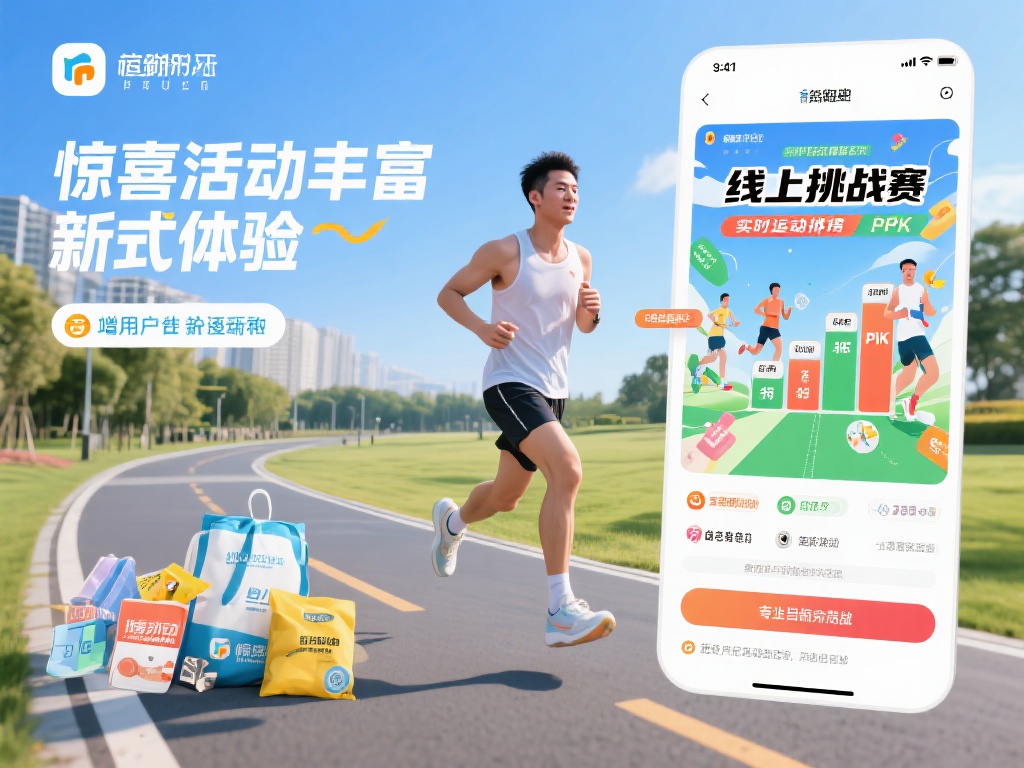 惊喜活动丰富&nbsp;玩转运动新体验
为了增加用户的沉浸