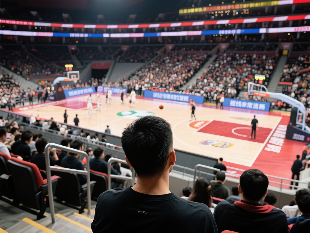 在一个热门篮球比赛中，观众李明选择在333看台观赛